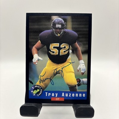 1992 Classic Draft Picks Auto Troy Auzenne Auto 9hx