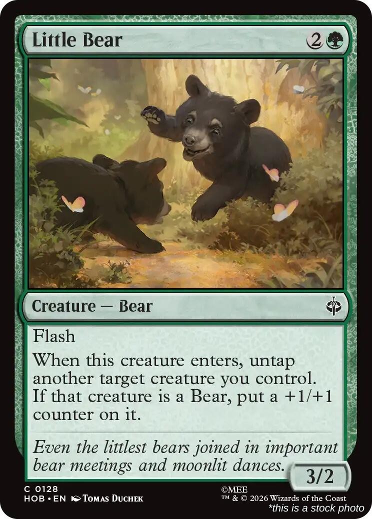 Little Bear (HOB 128), Normal, The Hobbit, MTG