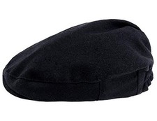Baby Boys Tweed Vintage Drivers Cap Kids Beret Hat 12-24 Months Dark Black