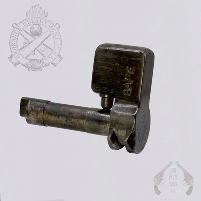 US Rifle Model M1903, 1903A3 Safety Lever Assembly - Block Letters - Unmarked