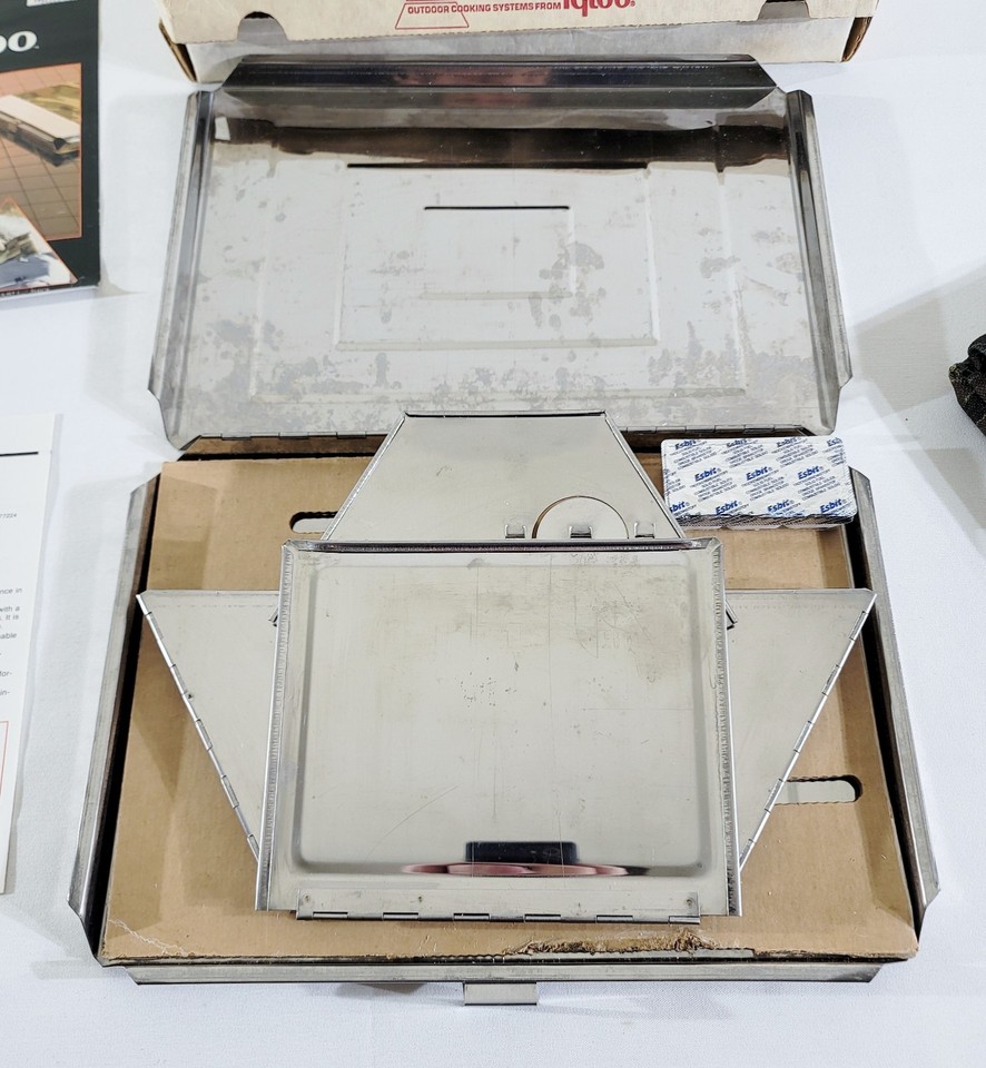 NOS Vintage PYROMID 612 Outdoor Cooking System Igloo Portable Camping ...