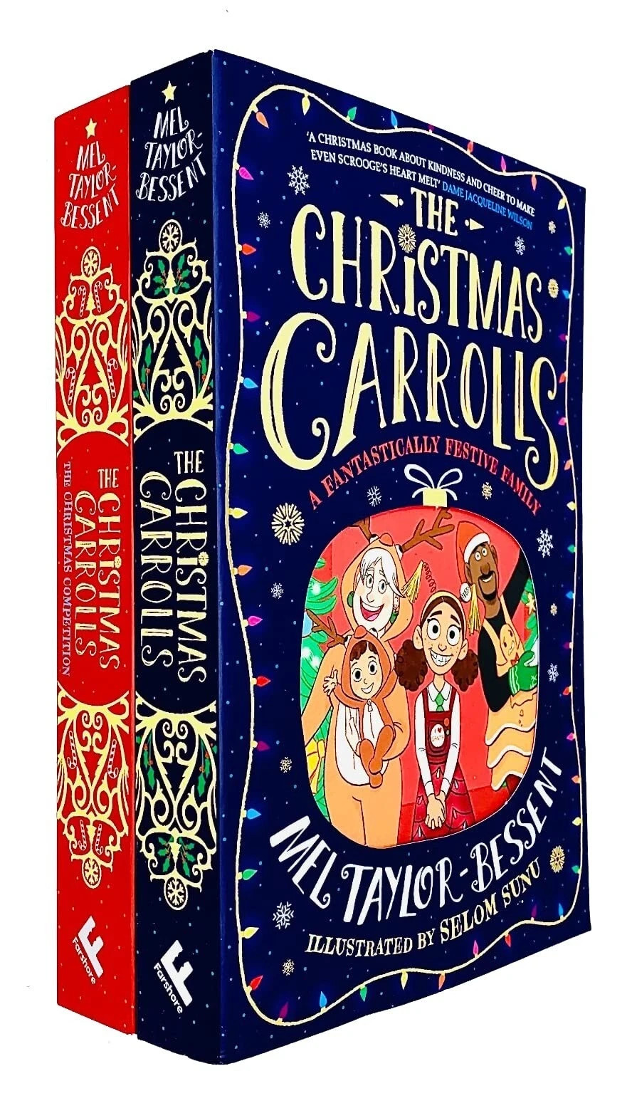 Mel Taylor-Bessent Christmas Carrolls Series 2 Books Collection Set Carrolls