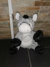 Uni-Toys Esel Kuscheltier Perlsacktier grau Kuscheltier Stofftier