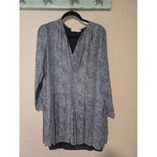 Tory Burch Snake Skin Printed Silk Dress