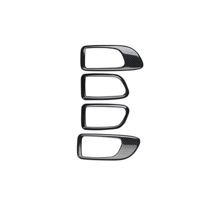 For Mazda 3 BK 2006-2011 2012 ABS Carbon Fiber Interior Cover Trims Stickers - Imagem 4 de 4