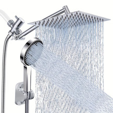High Pressure Shower Head Combo Rain and Handheld 