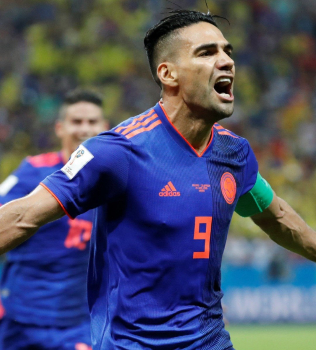 COLOMBIA MNT BLANK 2018 adidas Blue World Cup Soccer Jersey