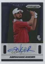 2025 Panini Prizm LIV Golf Throwback Signatures Abraham Ancer #TS-AA Auto lb1