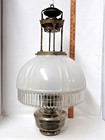 ANTIQUE ALADDIN 4 POST MODEL 12 HANGING OIL LAMP,  ORIGINAL SHADE. — photo 2