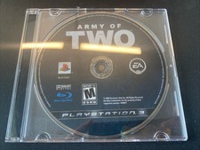 Army of Two (Sony PlayStation 3, 2008) Loose Disc