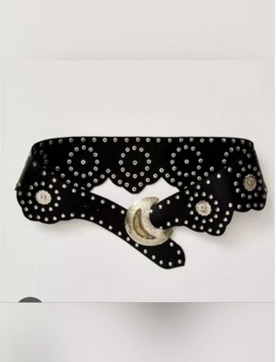 Free People Black Belts for Women for sale | eBay display picture 2