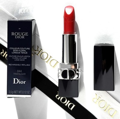 Dior Rouge Dior Couture Colour Lipstick Floral Lip Care Long Wear 844 Trafalgar