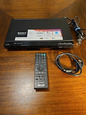 Sony DVP-SR500H DVD Player w/ Remote And HDMI Cable Free Shipping