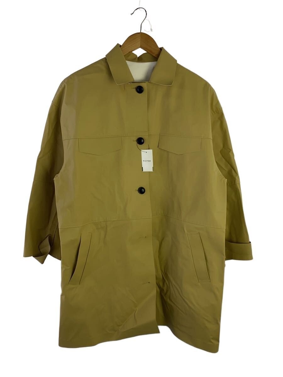 Ameri  Steel Collar Coat/S/ Leather/Beg/014107401… - image 1