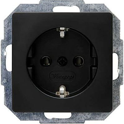 Elektrische Steckdose Kopp Paris 923550080 schwarz