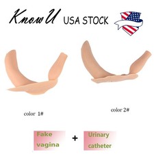 KnowU Interchangeable Replace Urinary Catheter Fake Vagina Crossdressering