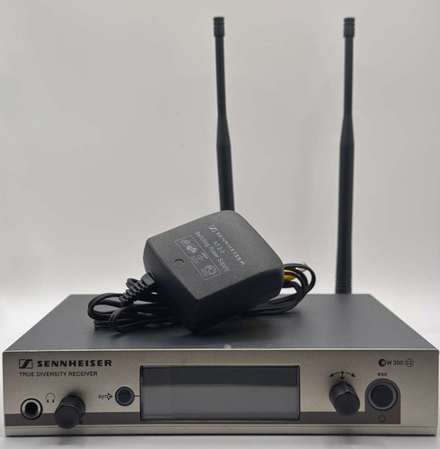 Sennheiser EW 300 G3 EM300 Wireless Receiver 626-668MHz Band B w/ Antennas PSU