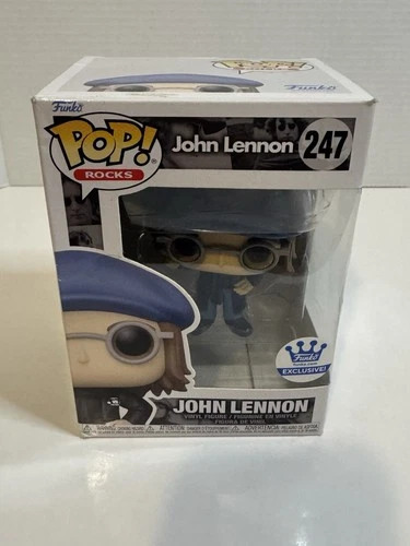 Funko Pop Rocks John Lennon #247 Funko Shop Exclusive READ