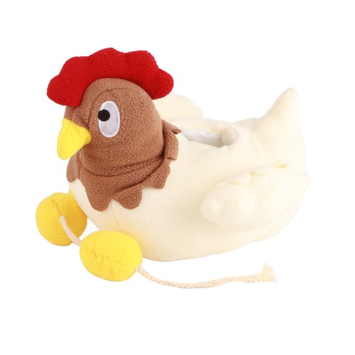 Plush Chicken Dog Toy Squeaky Snuffle Mat Chew Toy - Picture 6 of 12