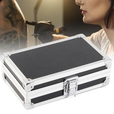 Tattoo Machine Storage Box Aluminum Portable Multifunctional Hard Durable Case