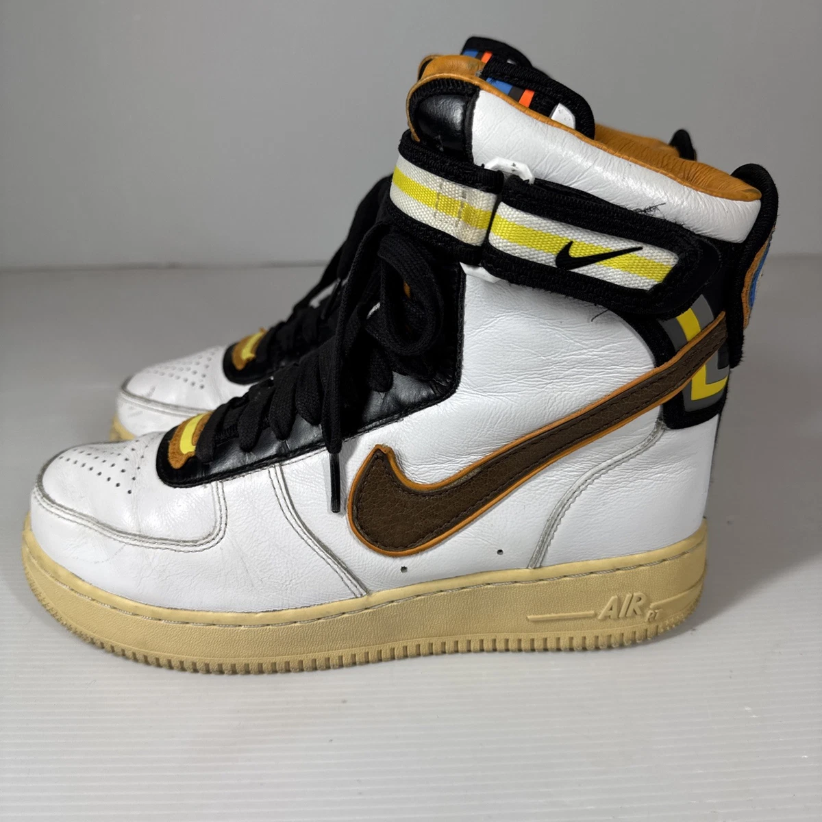 Nike Riccardo Tisci x Air Force 1 SP High White Baroque Brown for
