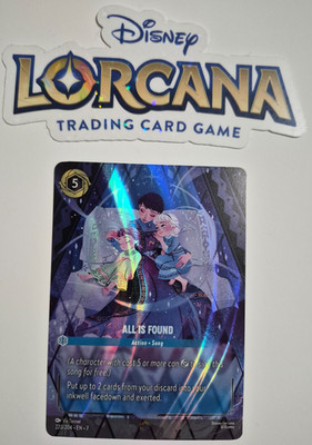 Disney Lorcana Archazia's Island Enchanted All is Found Frozen