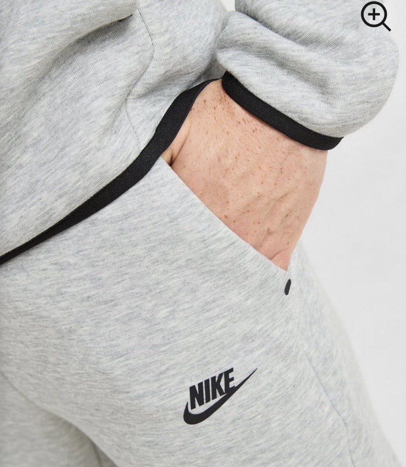 Nike Tech Fleece Tracksuit . Slim Fit Men’s . UK Size Small. Grey. rrp £190. image 3