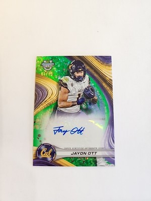 JAYDN OTT 2024 Bowman University Best Green Mini Diamond Refractor AUTO #/99 ZK