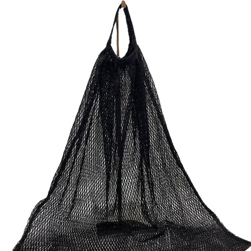 Borsa Prada in buone condizioni maglia triangolo placca logo tote bag a mano nera - Foto 3 di 10