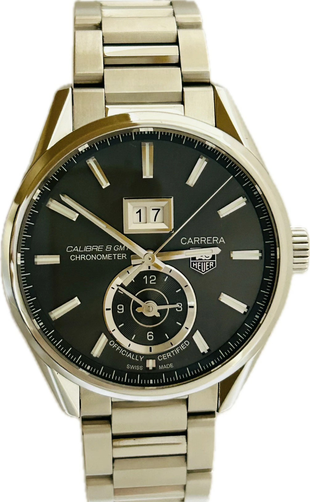Tag Heuer Carrera Calibre 8 WAR5012 2 FC6326 Mens Wristwatch Automatic image 3