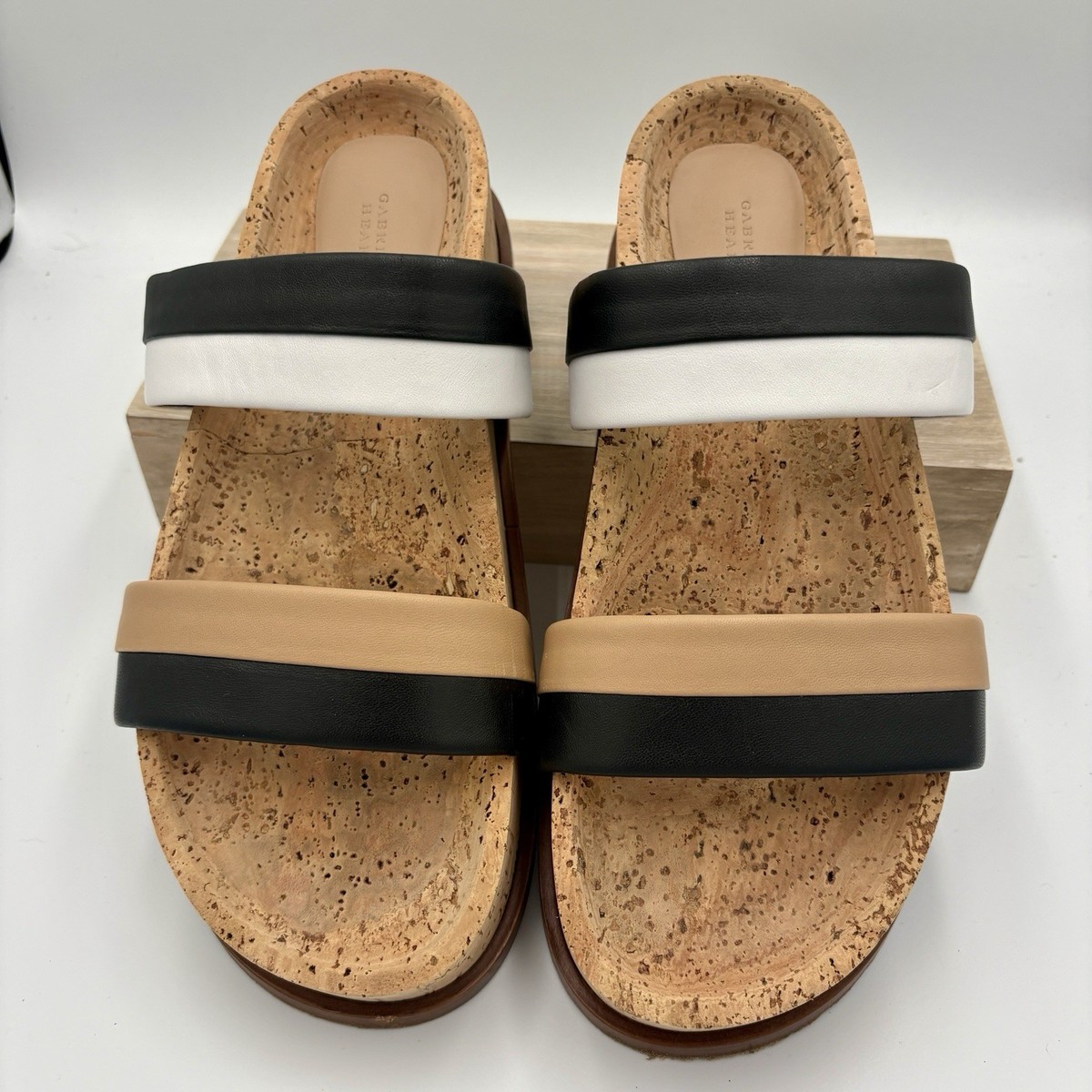 Gabriela Hearst Women's Beige Striker Platform  Size 42 View 6