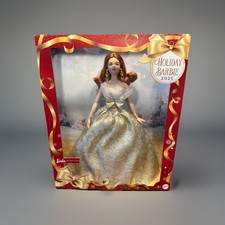 Holiday Barbie 2025 Red Hair Fashion Doll Seasonal Collector, JBJ04