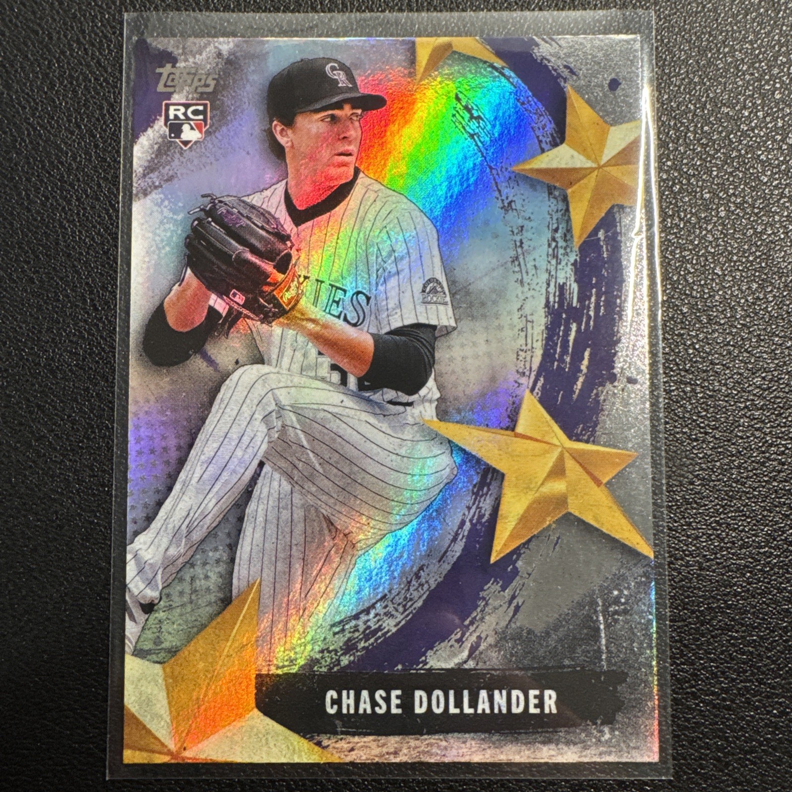 Chase Dollander Rookie Stars of the MLB Rainbow Foil 2025 Topps Update #SMLB-68