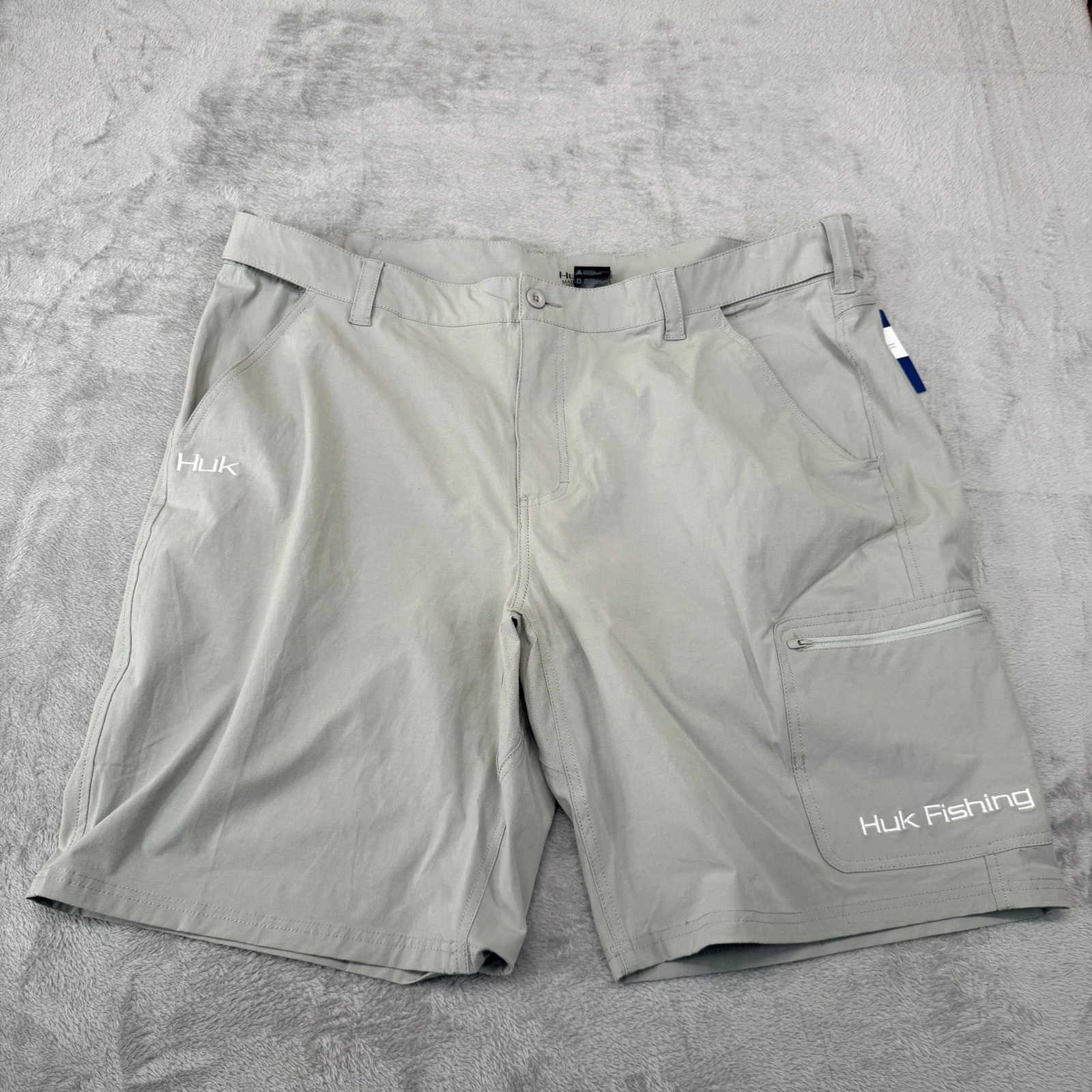 Huk Next Level 10.5 Fishing Shorts Mens XXXL Gray H2000011 NWT
Opens in a new window or tab