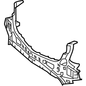 Genuine Mercedes-Benz Bumper Cover Support 2538851500 OEM for sale ...