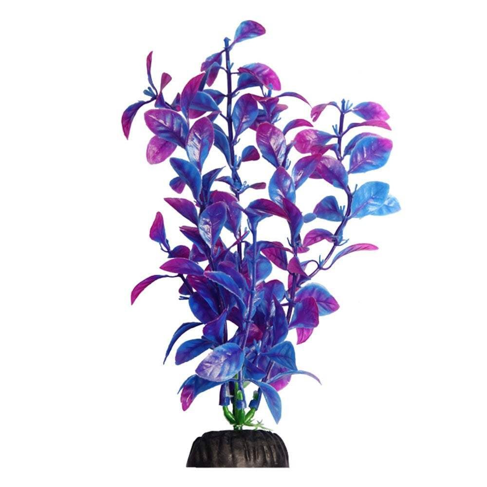 Aqua One Brightscape Blue Hygro Aquarium Fish Tank Plastic Plant 20cm