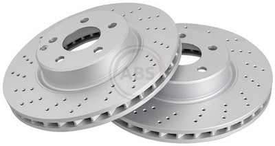 2x A.B.S. Bremsscheibe 17394 für SL R230 MERCEDES 350 230 467