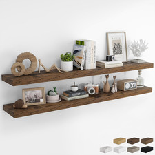 72Inch Floating Shelves for Wall 2 Pack Shelves for Bedroom Kitchen Bathroom Wal