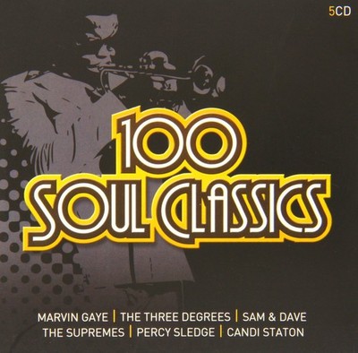 100 Soul Classics [Audio CD] Various Artists Marvin Gaye Sam & Dave The Suprem..