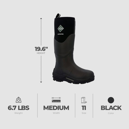 The Original Muck Boot Company Men's 11 Waterproof Neoprene Muckmaster Boots - Picture 3 of 12