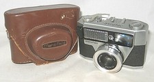 Mansfield Skylark early 35mm camera with case
