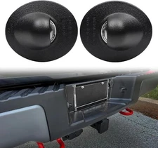 2X OEM License Plate Light Rear Bumper Tag Lamp housing For Ford F150 F250 F350