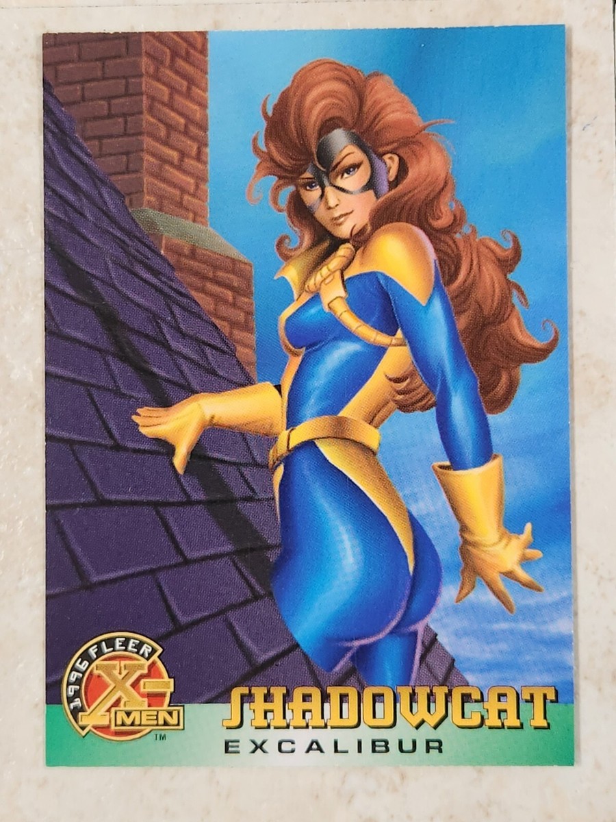 KittyCat  28 SHADOWCAT KITTY PRYDE 1996 Fleer Marvel X-Men Walmart Exclusive