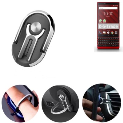 Smarthpone-Ring für Blackberry KEY2 Red Edition Fingerhalterung Tischständer