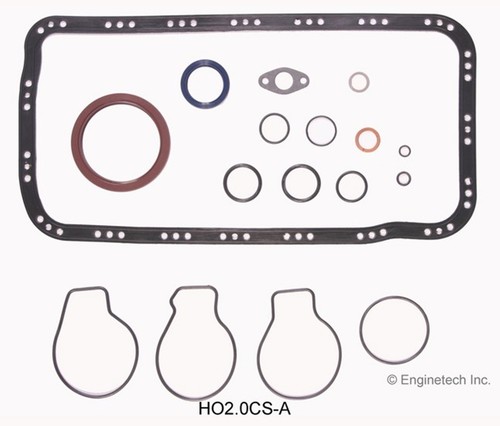 FULL GASKET SET RINGS BEARINGS Fits: 1997-2001 HONDA CR-V 2.0L DOHC B20B4 B20Z2 - Picture 3 of 6