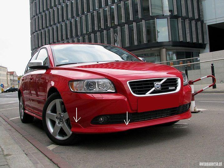 VOLVO S40 , V50 after facelifting 2007 - 2012 R-DESIGN - FRONT