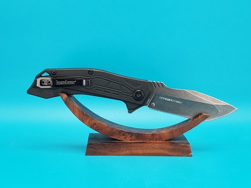 Kershaw Knives Flatbed Liner Lock 1376 8Cr13MoV Stainless Black Nylon - Bild 2 von 12
