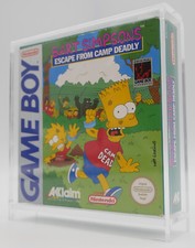 Thumbnail of ebay&reg; auction 326425172188 | Bart Simpsons Escape From Camp Deadly Nintendo GameBoy GB boxed CIB komplett OVP