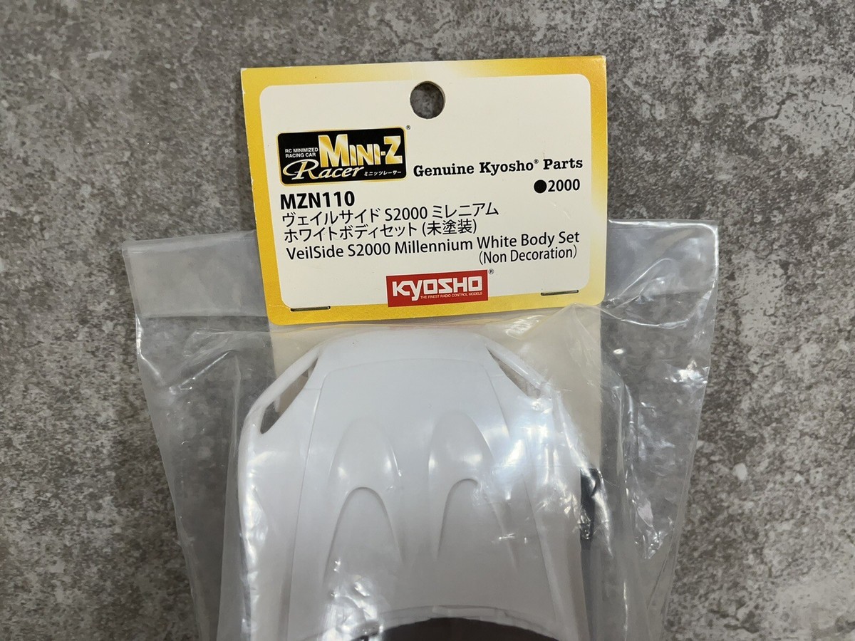 OLD Very Rare Kyosho MINI-Z Racer WHITE BODYSET VeilSide S2000 