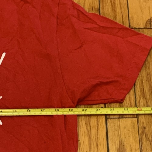 NEW YORK FILM ACADEMY Official NYFA Staff Los Angeles Red T-Shirt Size Large - 第 5/7 張圖片